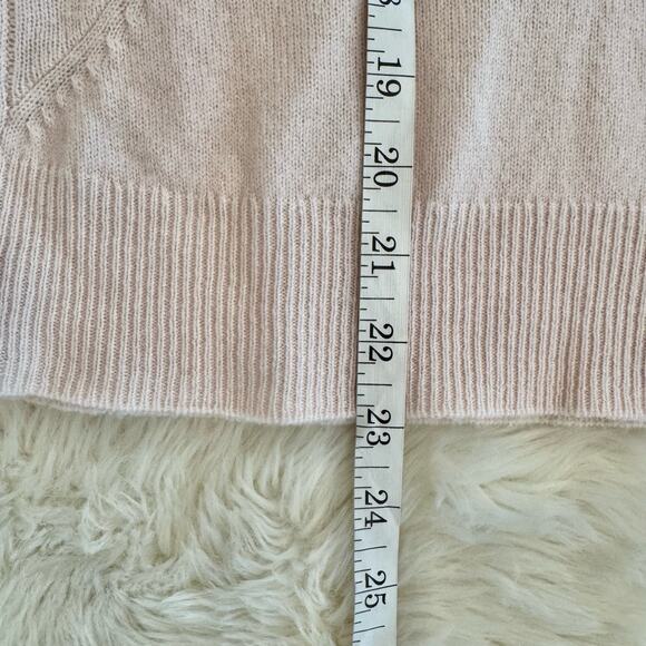 A.L.C. Pink Twist Cut Out Wool Cashmere Sweater XS - Picture 7 of 9